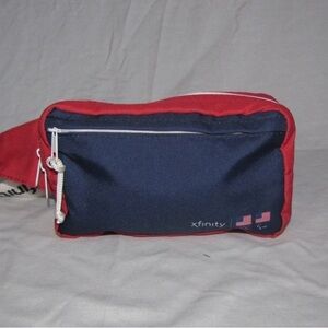 Xfinity Olympic Paralympic Waist Pack Red Navy Adjustable Size External Pockets